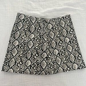 Snake skirt H&M